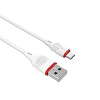 Кабель Borofone BX17m USB/micro USB 1м (White)