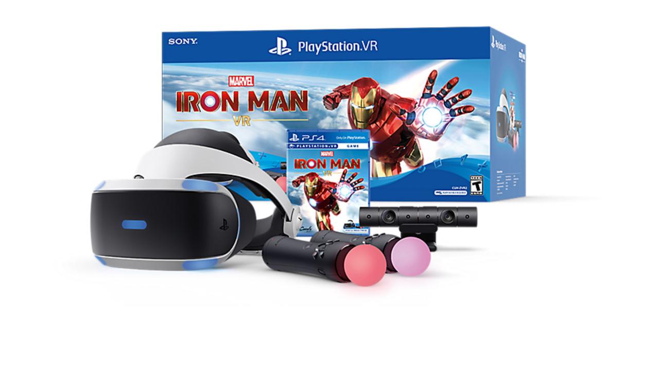 Очки виртуальной реальности Sony PlayStation VR + Camera V2 + Iron Man
