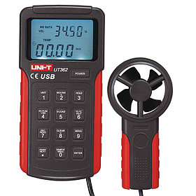 UNI-T UT362 Анемометр В РЕЕСТРЕ СИ РК (температура, обьем воздуха и USB интерфейс)