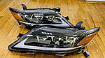 Передние фары на Camry V45 2009-11 дизайн Lexus (3 линзы)