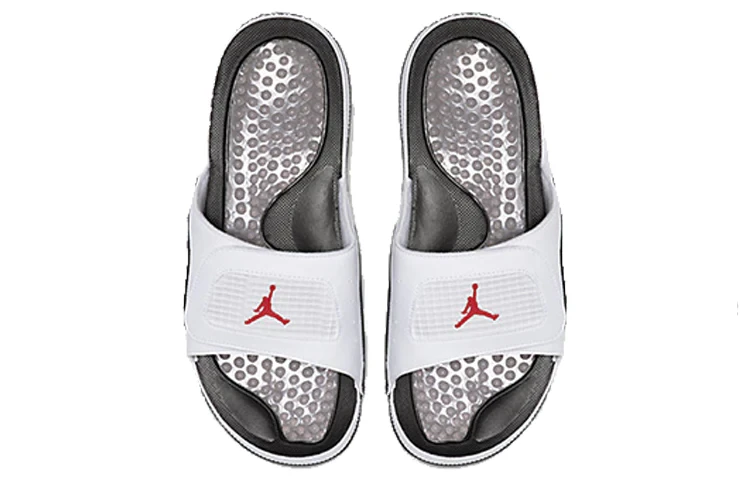 Сланцы Jordan Hydro 5 Retro White-Grey - фото 2 - id-p103108902