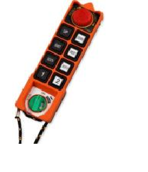 Комплект радиоуправления SAGA L-10 (аналог F24-8D) (8 двухскоростных кнопок + аварийный стоп) - фото 1 - id-p103109515
