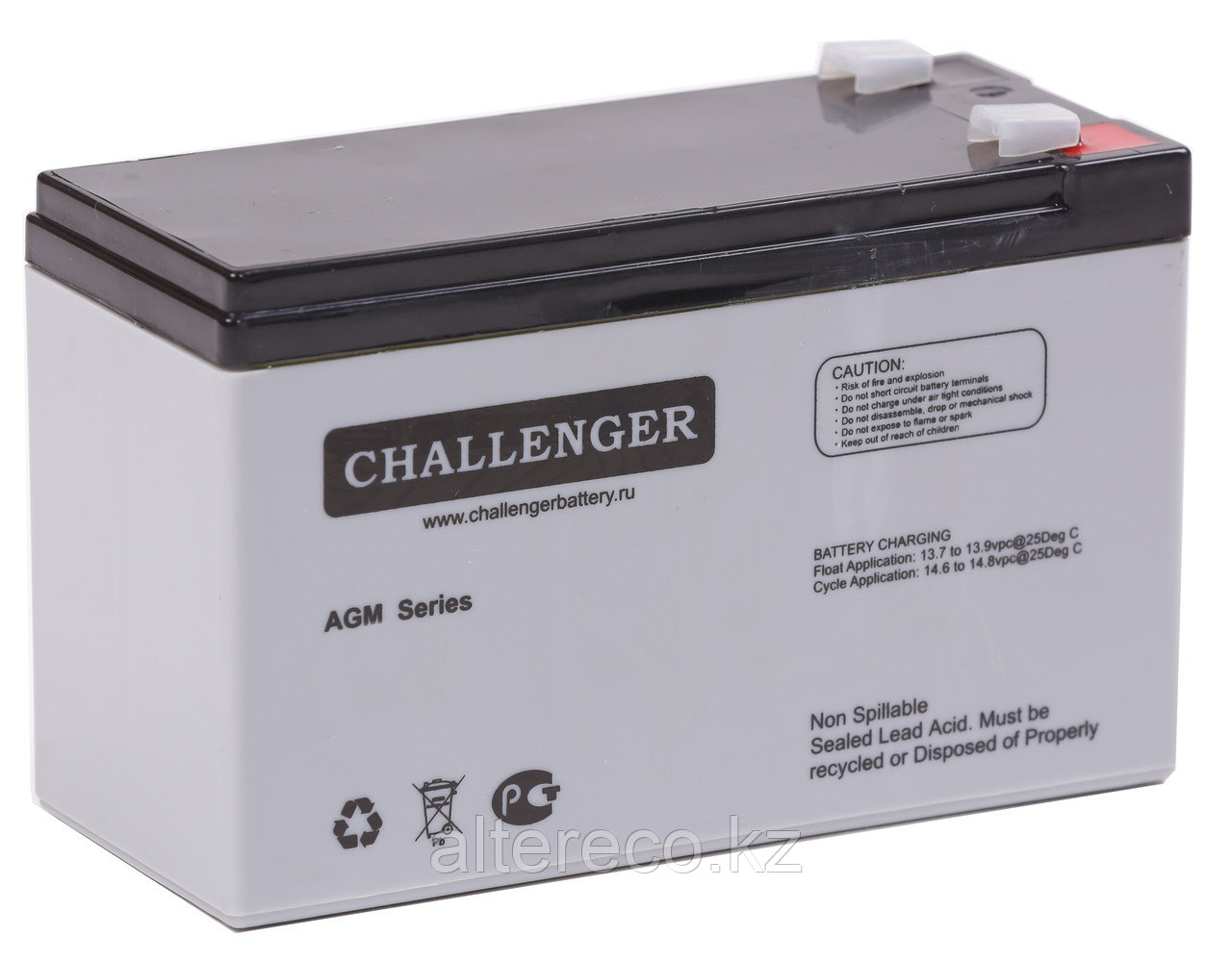 Аккумулятор Challenger AS12-7,5 (12В, 7,5Ач) - фото 1 - id-p77778651