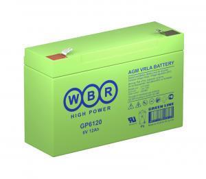 Аккумулятор WBR GP6120 (6V 12Ah) - фото 1 - id-p103111742