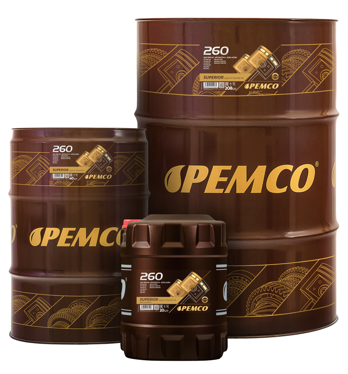 Универсальное тракторное масло PEMCO Multi UTTO WB 101 20л (гидро-трансмиссионное) - фото 2 - id-p103110014