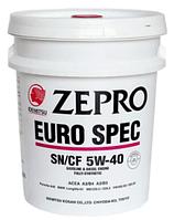 Моторное масло IDEMITSU ZEPRO EURO SPEC 5W-40 Синтетическое 20 л