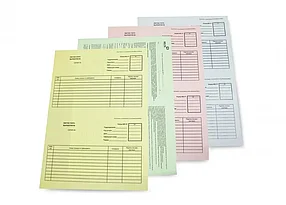 Изготовление самокопирующихся бланков