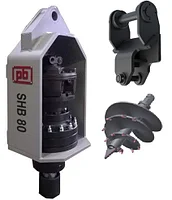 Гидробур (ямобур) для экскаватора Hitachi EX300,ZX330,ZX350,ZX370,ZX400.