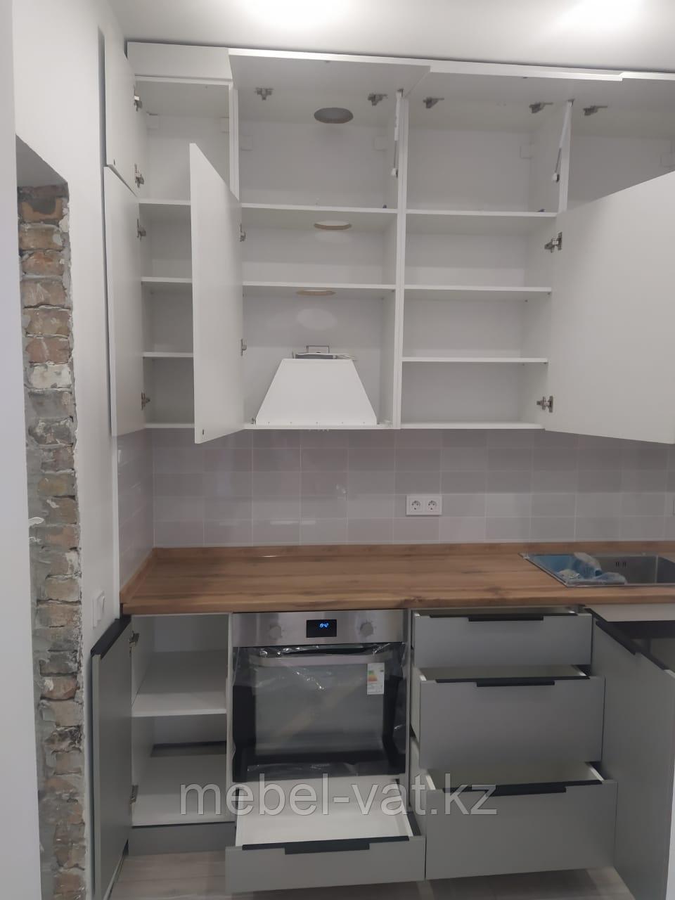 Кухонный гарнитур со встроенным шкафом - фото 2 - id-p100480251
