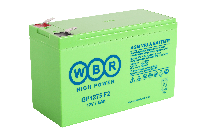 WBR GP1275 батареясы (12V 7.5Ah)