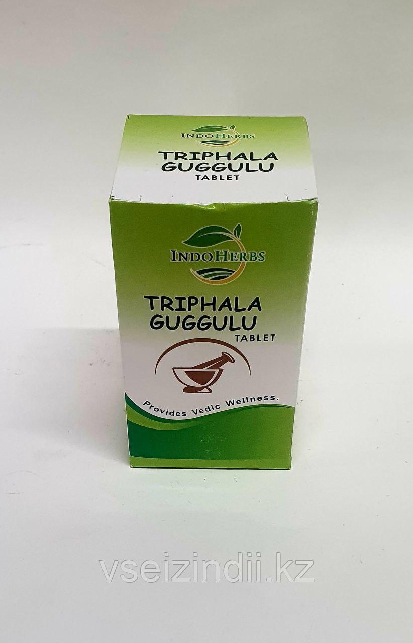 Трифала гуггул Индохербс, 60 табл., очищение кишечника, детокс