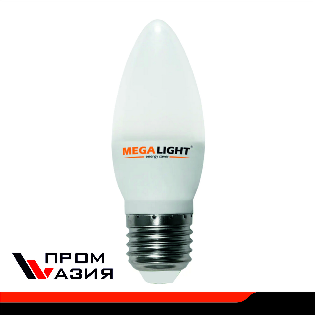 LED ЛАМПА C37 "Свеча" 7W 630Lm 230V 4000K E27 - фото 1 - id-p54837962