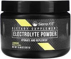 Sierra Fit, Elecrolyte Powder, 308 грамм Лимонад