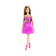 Barbie "Сияние моды" Кукла Барби - Шатенка в фиолетовом платье, фото 2