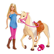 Barbie Игровой набор "Барби и лошадь"