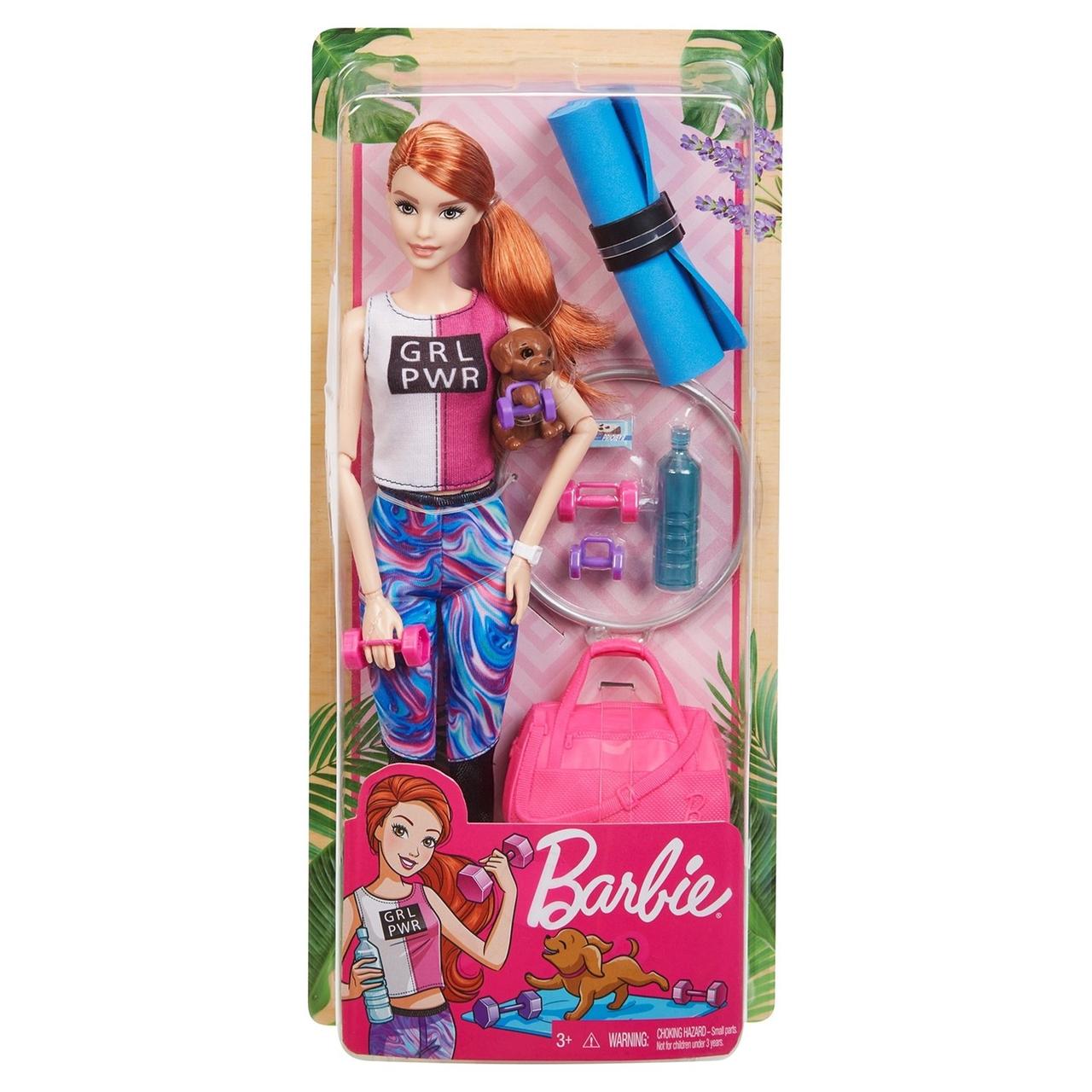 Barbie Игровой набор "Релаксация" Кукла Барби Фитнес - фото 4 - id-p75838490