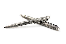 Подарочная ручка  (металлические, (с нац. орнаментом, с плашкой для гравировки)