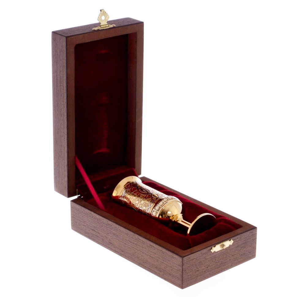 Рюмка для водки на ножке в подарочной коробке Златоуст - фото 2 - id-p94284114