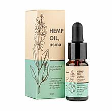 Масло для роста ресниц и бровей Конопляное с усьмой (Hemp oil, usma) 10 мл, Алфит плюс
