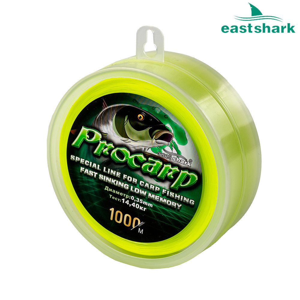 Леска PROCARP 1000м желтая 0,28: продажа, цена в Астане. Лески и ...