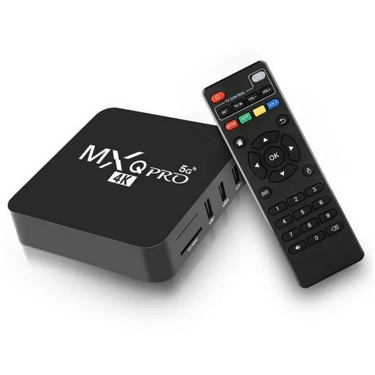 Приставка MXQ PRO 4K  Android TV  1GB + 8GB WI-FI 5G / ТВ-приставка Smart TV / Android TV Box приставка