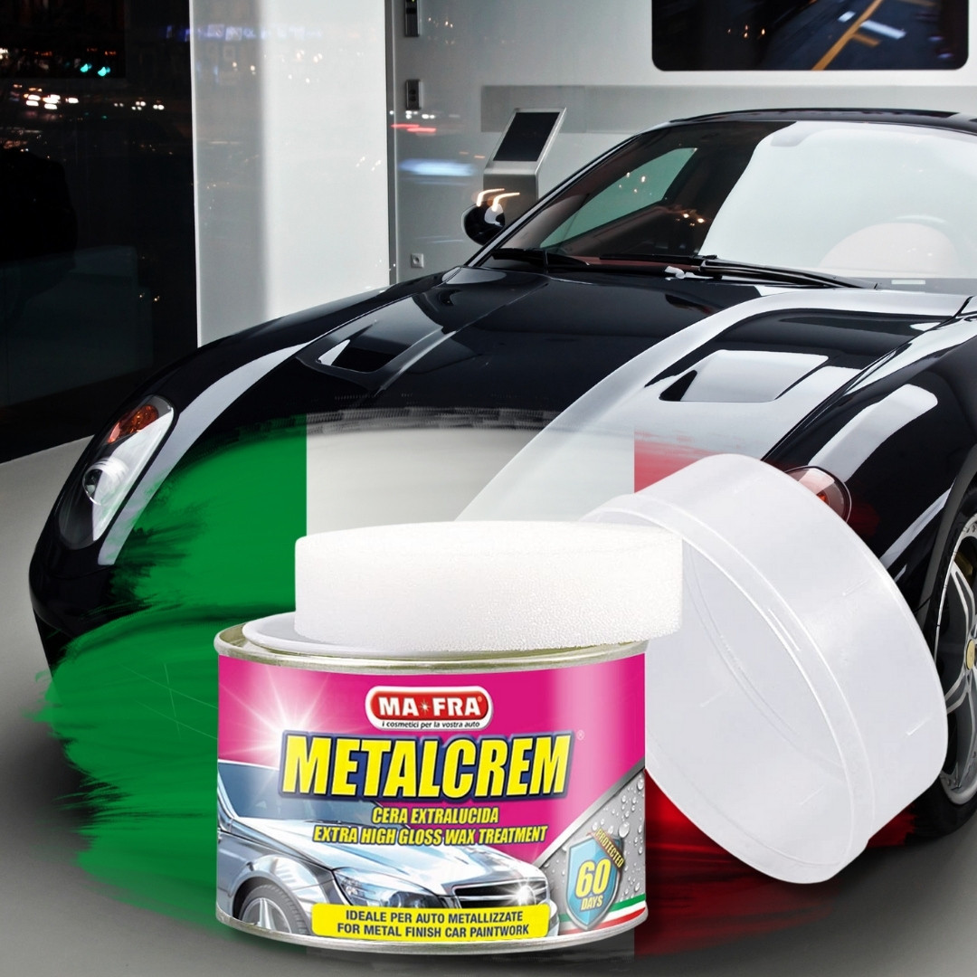 METALCREM 250 ml крем для полировки кузова 60 дней (MA*FRA Италия)