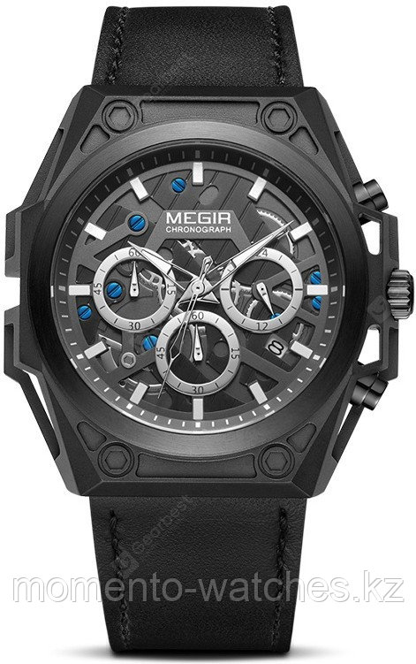 Часы MEGIR ML4220G-BK-1