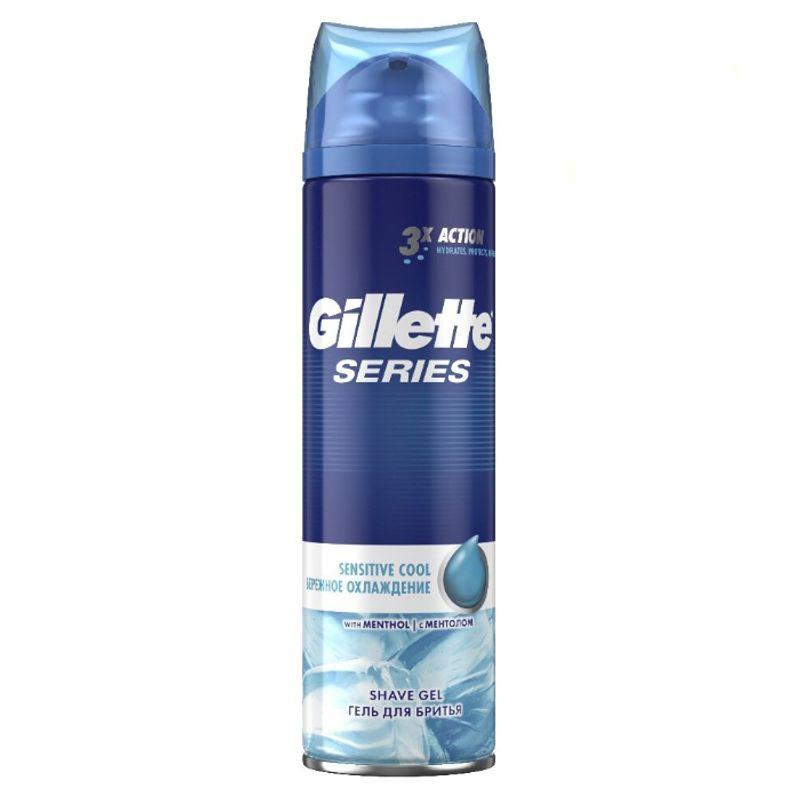 Гель для бритья Gillette Series Бережное охлаждение с ментолом, 200мл - фото 1 - id-p103133223