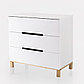 Комод Rant "INDY" 840/3, Cloud White, фото 2