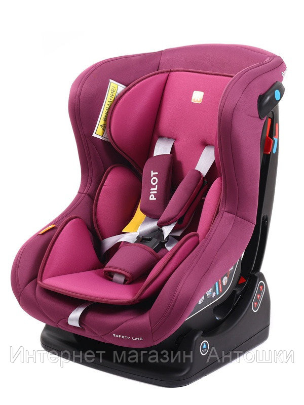 Автокресло RANT "Pilot" LB-777, Safety Line (Velvet Purple), группа 0-1, весовая категория 0-18 кг,