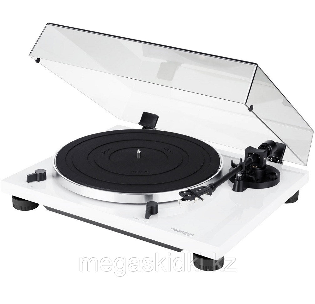 Виниловый проигрыватель Thorens TD-201 high gloss white