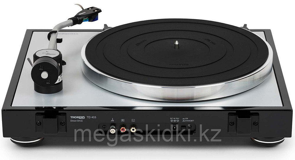 Виниловый проигрыватель Thorens TD 403 DD high gloss black - фото 5 - id-p103133775