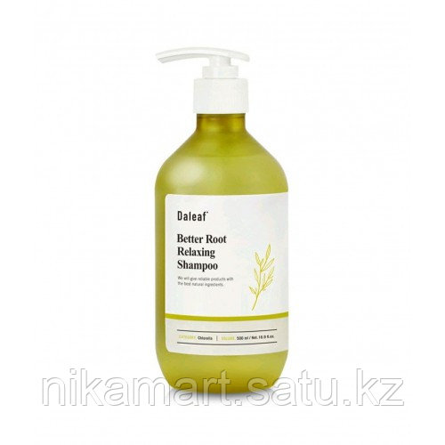 Шампунь против выпадения волос DALEAF Chlorella Better Root Relaxing Shampoo