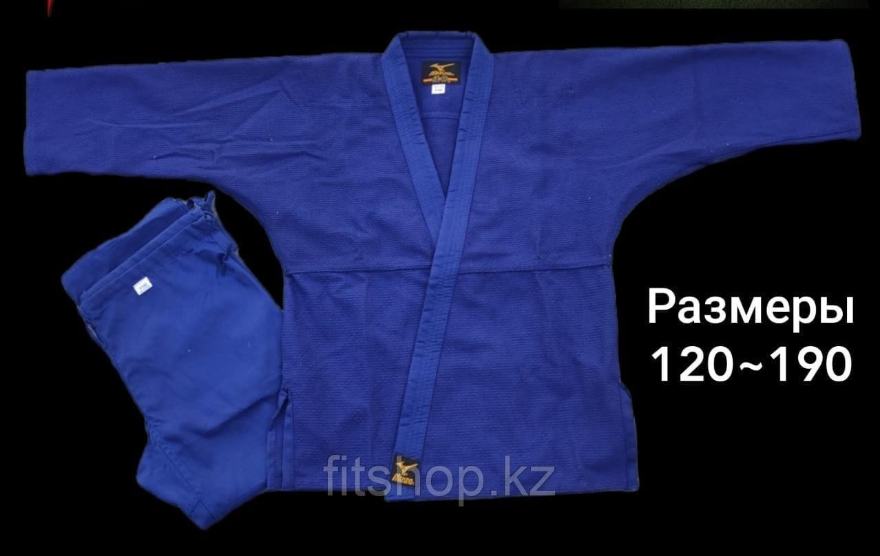 Кимоно  тренировочное для дзюдо Mizuno цвет синий