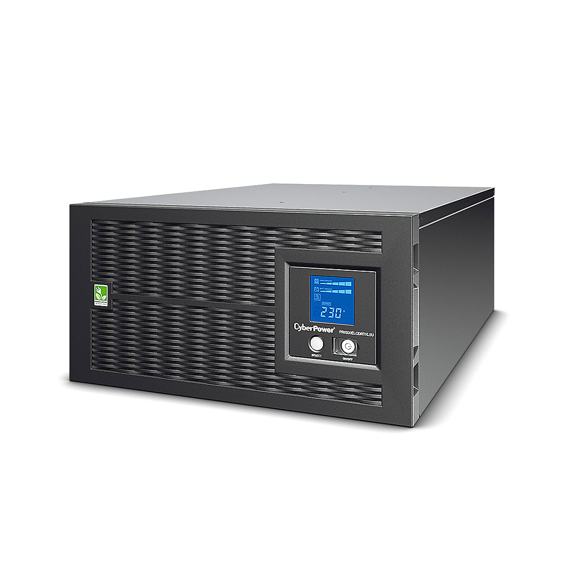 Источник бесперебойного питания CyberPower PR6000ELCDRTXL5U Чёрный