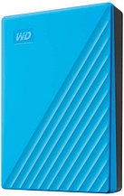 Внешний HDD Western Digital 4Tb My Passport 2.5" USB 3.1 Цвет: Синий WDBPKJ0040BBL-WESN