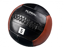 Медбол «onePRO FILIPPOV» из натуральной кожи ( 8 кг / 35 см )
