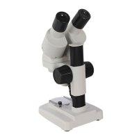 Бинокулярный стерео микроскоп AO-1019-1 20x с локальной подсветкой - фото 2 - id-p103142787