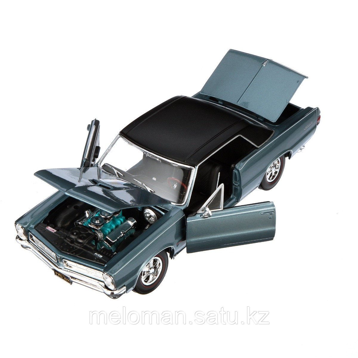 Maisto: 1:18 Pontiac GTO 1965 (met. blue) - фото 5 - id-p103143974