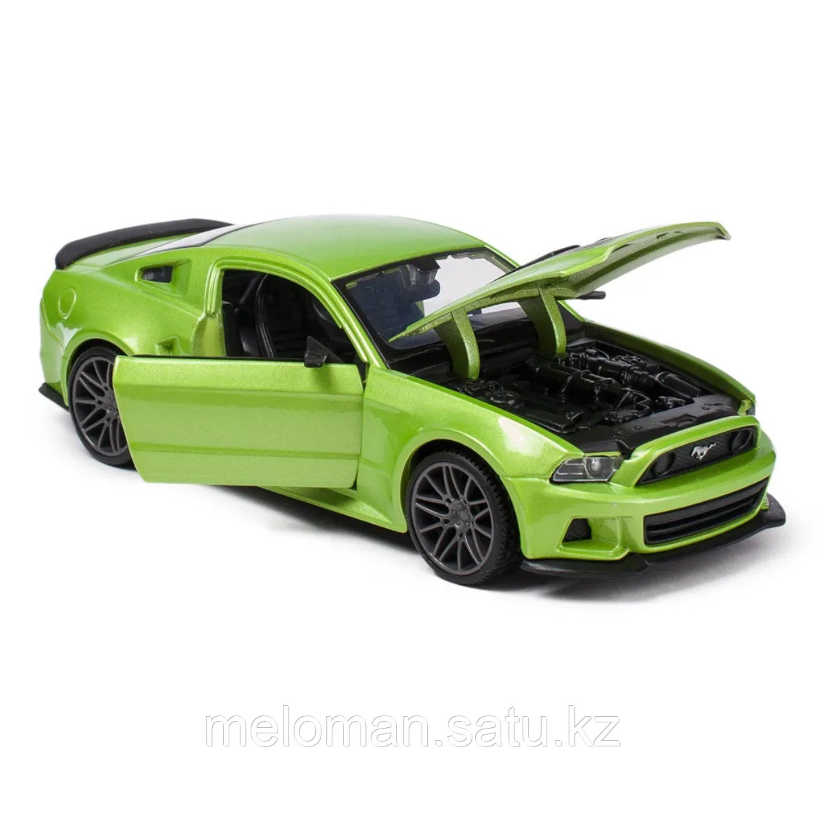Maisto: 1:24 Ford Mustang Street Racer SRT8 (met. green) - фото 3 - id-p103143997