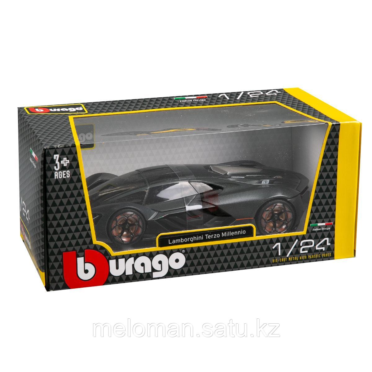 BBURAGO: 1:24 Lamborghini Terzo Millennio (met. grey) - фото 6 - id-p103144010