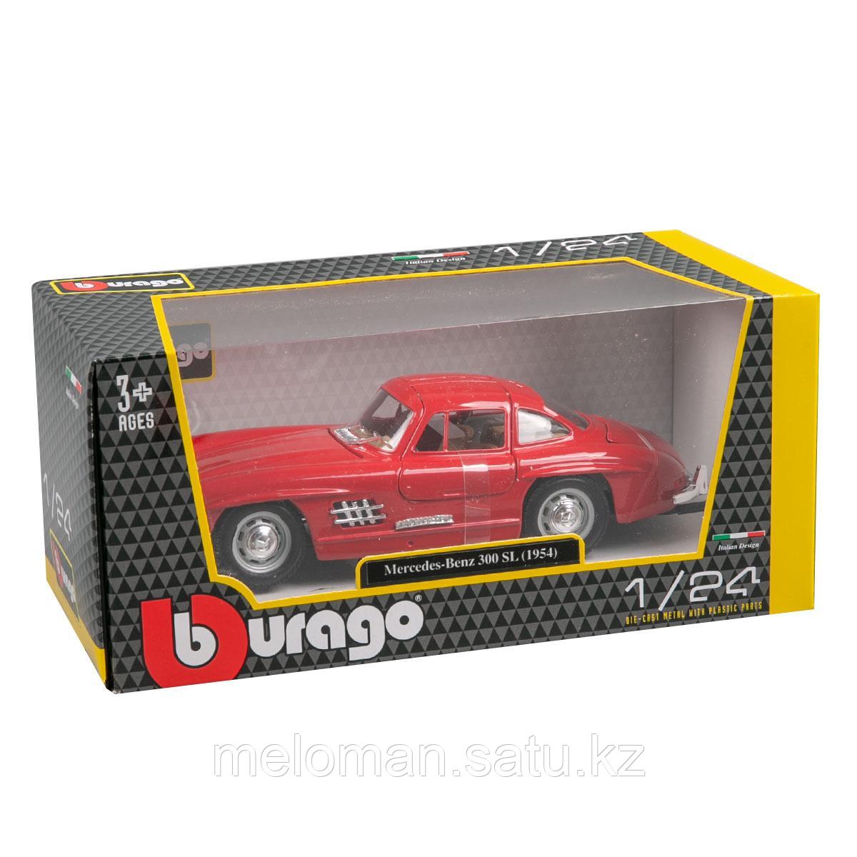 BBURAGO: 1:24 Mercedes-Benz 300 SL 1954 (red) - фото 8 - id-p103144011