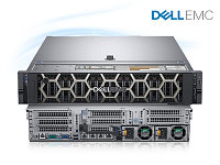 DELL 210-AKXJ-A100Z Сервер PowerEdge R740 12/Xeon Silver 4208, 2.1 GHz,4*16 Gb
