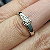 Золотое кольцо с бриллиантами 0.27Сt SI1/N, VG - Cut, фото 10