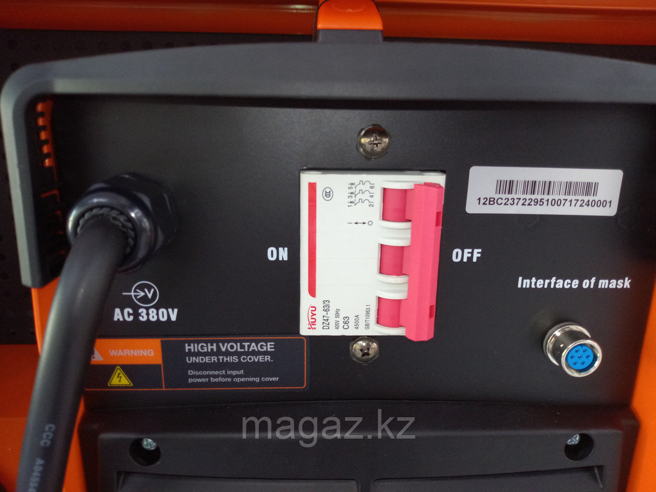 Сварочный инвертор TIG 250 (W229) - фото 4 - id-p103155256