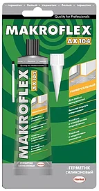 Герметик  Makroflex AX104 силиконовый белый 85мл