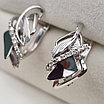 Золотые серьги с бриллиантами 0.18Ct VS1/G, VG-Cut, фото 6