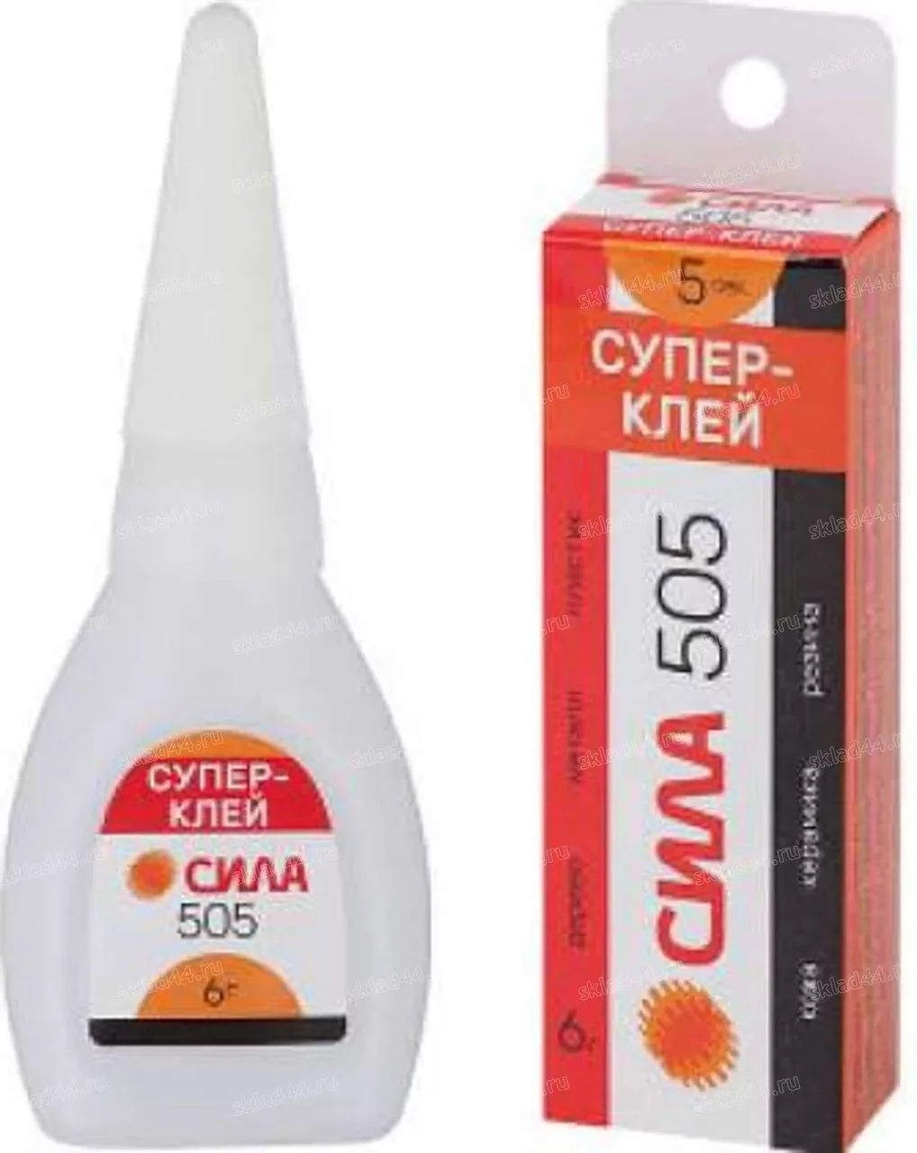 Клей Супер Сила прозрачный 505 6гр