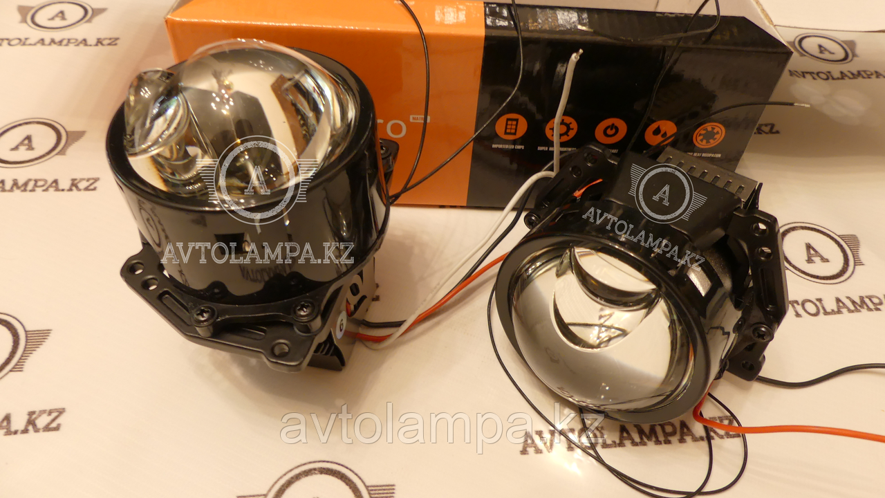 Bi-LED LENS 3.0" P30 PRO Билед линзы для замены штатных модулей 5500K - фото 6 - id-p103154839