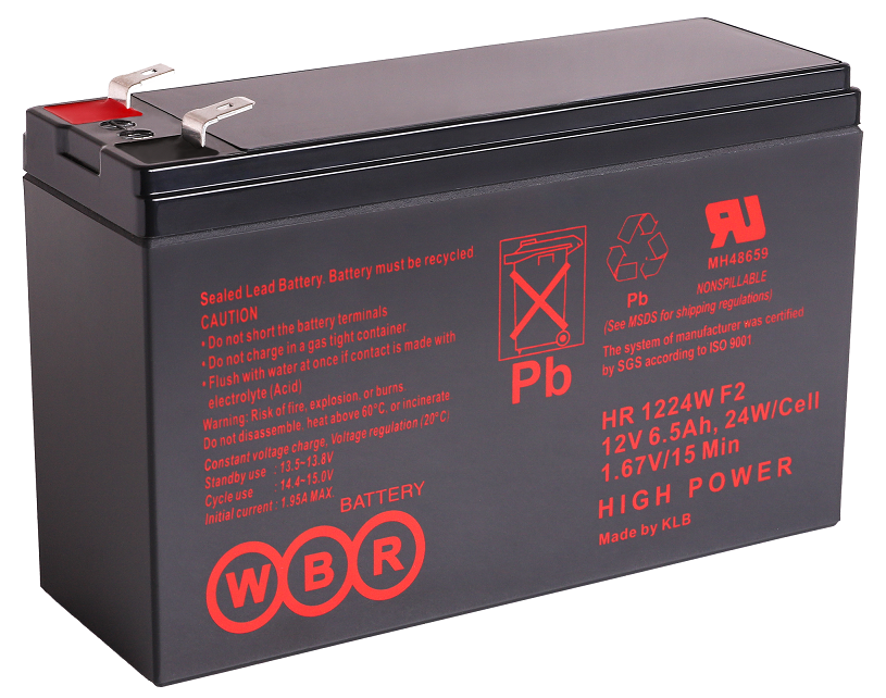 Аккумулятор WBR HR1224W F2+F1 - фото 1 - id-p103155301